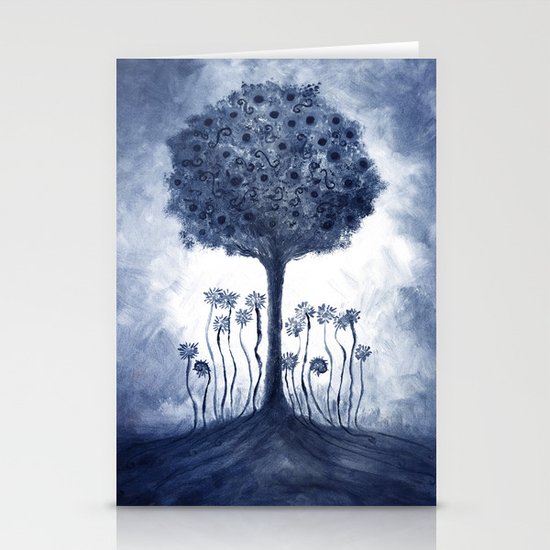 Energy from the tree Stationery Cards