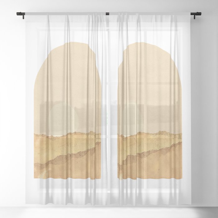 Sunrise #17 Sheer Curtain