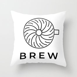 V60 Brew Throw Pillow