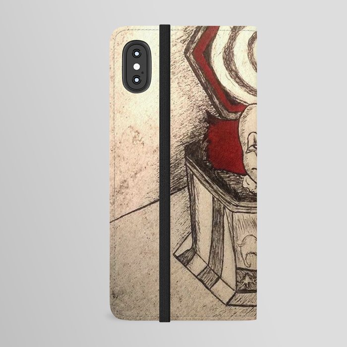 The Conjuring Music Box iPhone Wallet Case by RG Illustration