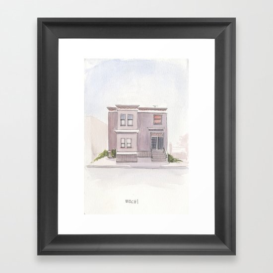 5 Framed Art Print