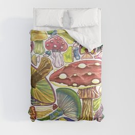 Mushrooms Comforter