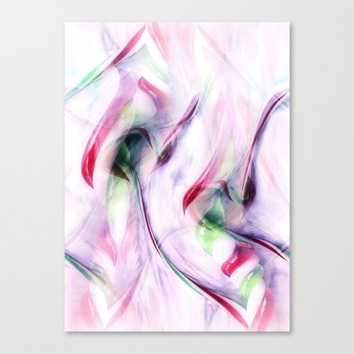 Candy Cane Abstract Canvas Print By Sexyeyes69 Society6