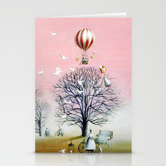 Baby's breath Stationery Cards