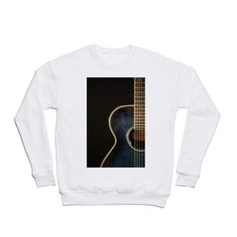 Acoustic Guitar Colour Crewneck Sweatshirt