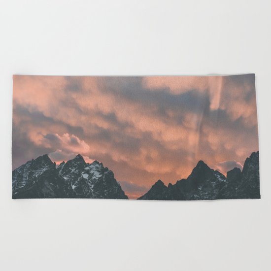 Yellowstone National Park Beach Towel