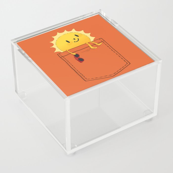 Pocketful of sunshine Acrylic Box