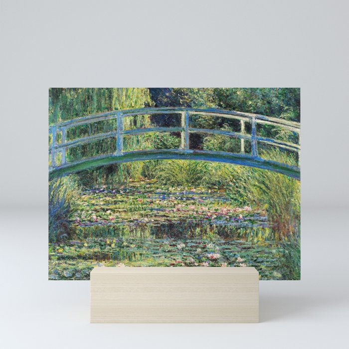 Claude Monet - The Water Lily Pond and the Japanese Bridge Mini Art Print