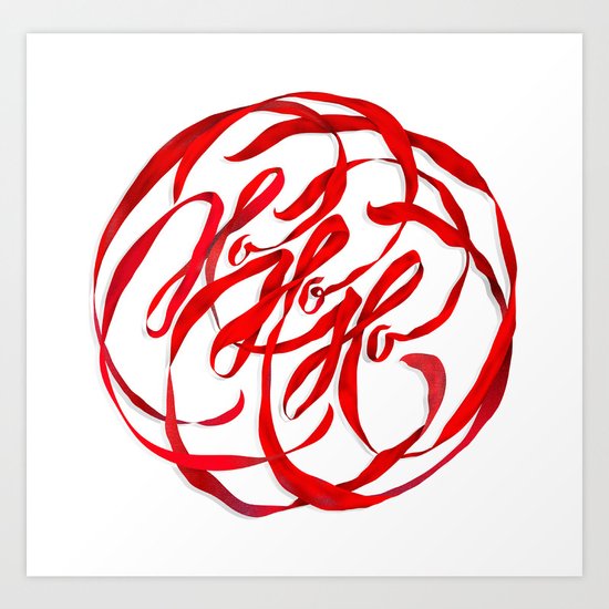 Ho Ho Ho Art Print