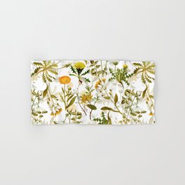Vintage & Shabby Chic - Yellow Wildflowers Hand & Bath Towel
