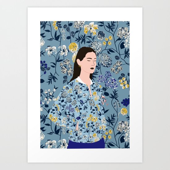 CAMÉLÉON Art Print