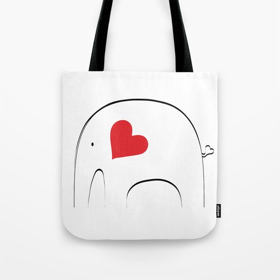 Japanese Elephant 2 Tote Bag
