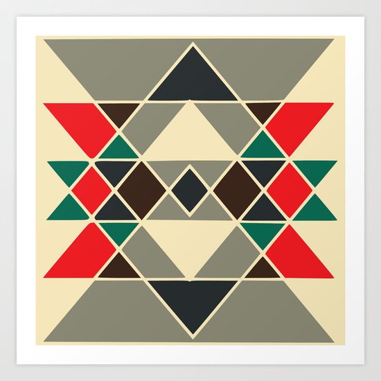 Tribal #2 Art Print