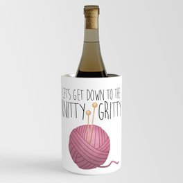 Let's Get Down To The Knitty-Gritty Wine Chiller