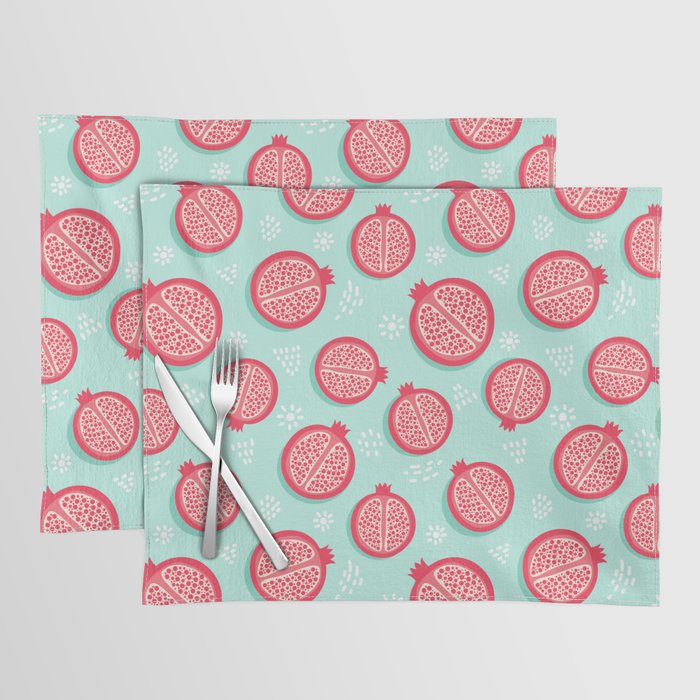 Pomegranate Frenzy Placemat