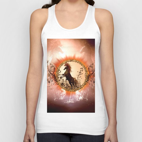 Wonderful horse Unisex Tank Top
