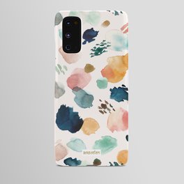 WILD WHIMS Abstract Watercolor Brush Strokes Android Case