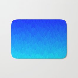 Electric Blue Ombre flames / Light Blue to Dark Blue Bath Mat | Flame, Blue, Lightblue, Graphicdesign, Flames, Impressionist, Pattern, Sky, Ocean, Skies 
