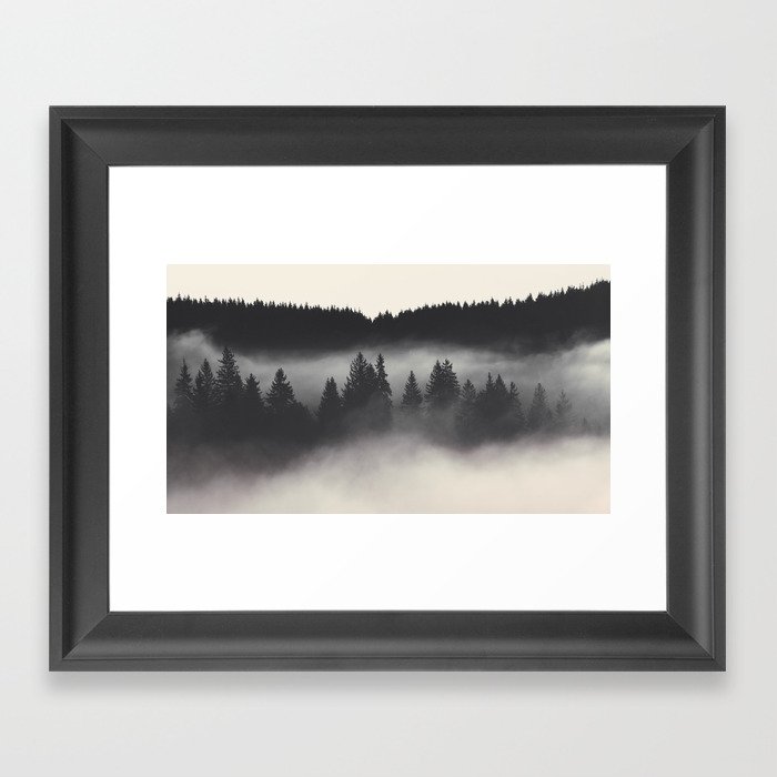 Morning Fog Framed Art Print