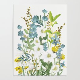 Wildflowers VI Poster