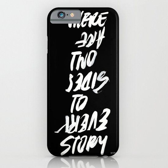TWO SIDES iPhone & iPod Case