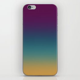 Colorful Jewel Tone Gradient iPhone Skin