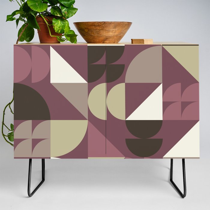 Geometrical modern classic shapes composition 22 Credenza