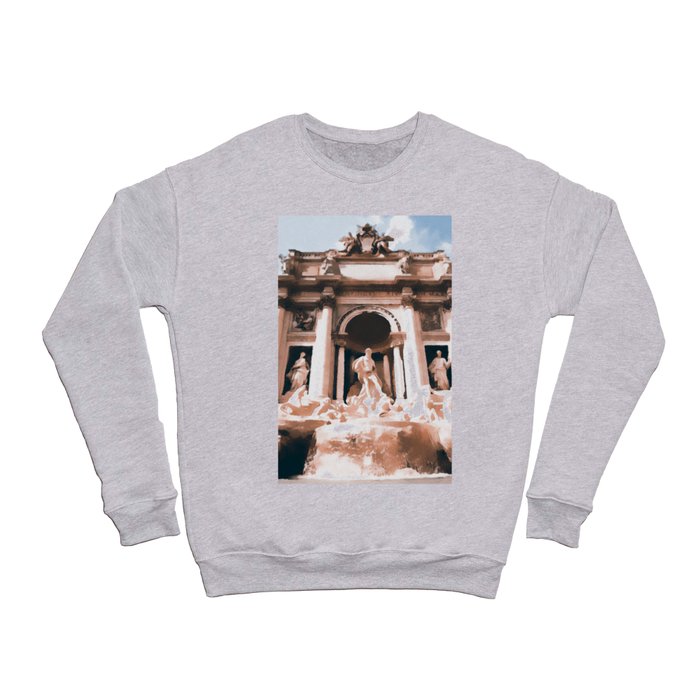 Trevi Fountain Crewneck Sweatshirt