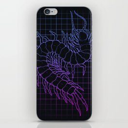 Centipede Lineart iPhone Skin