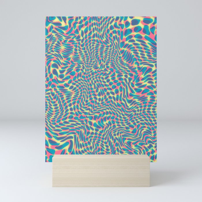 Colorful Illusion Mini Art Print