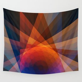 A Receptive Mind is Connected Wall Tapestry