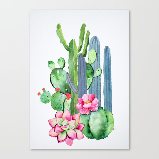 Cactus 10a Canvas Print