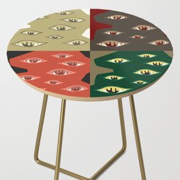 The crying eyes patchwork 1 Side Table