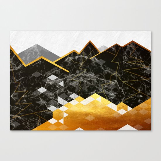 Golden Lake Canvas Print