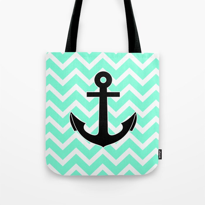 Tiffany Chevron Anchor Tote Bag Tiffany Chevron Anchor Tote Bag