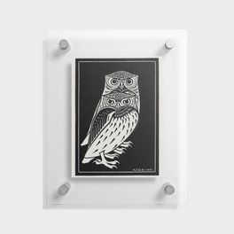 Two Owls Floating Acrylic Print