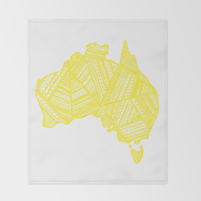 The Land Down Under Throw Blanket By Claredrake Society6 The Land Down Under Throw Blanket