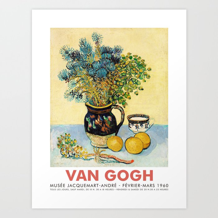 Vincent Van Gogh Art Exhibition Art Print