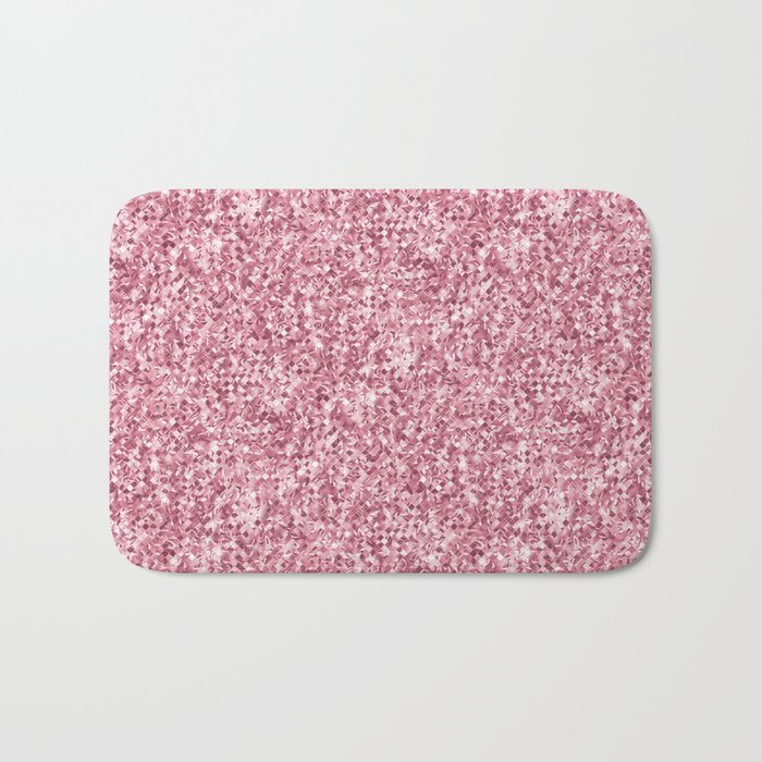 Luxury Pink Pattern Bath Mat
