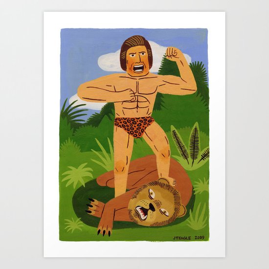 Tarzan Art Print
