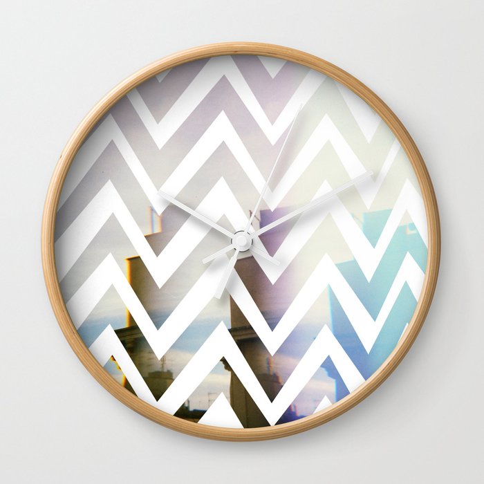 in front Wall Clock