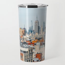 Manhattan Skyline Views Travel Mug