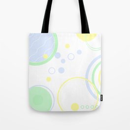 colourful shape pattern Tote Bag