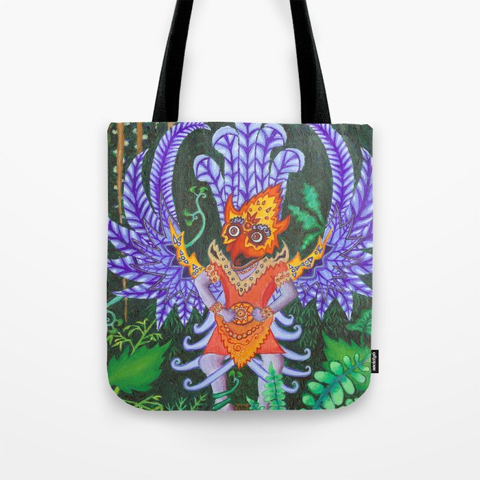 Balinese Garuda Tote Bag