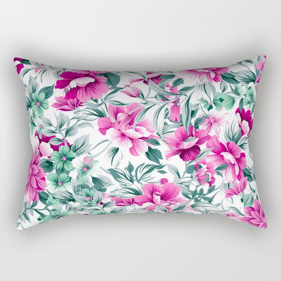 FLORAL PATTERN 92 Rectangular Pillow