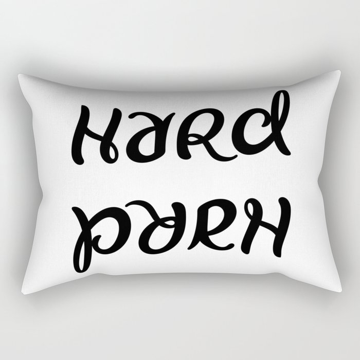 Ambigram Hard Porn Rectangular Pillow