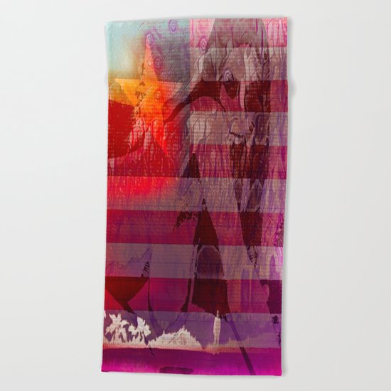 Fast Fading Star Beach Towel