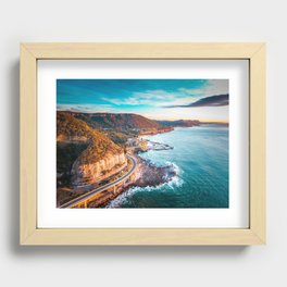 Sea Cliff Bridge Recessed Framed Print