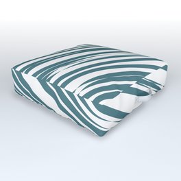 Ocean stripes background Outdoor Floor Cushion