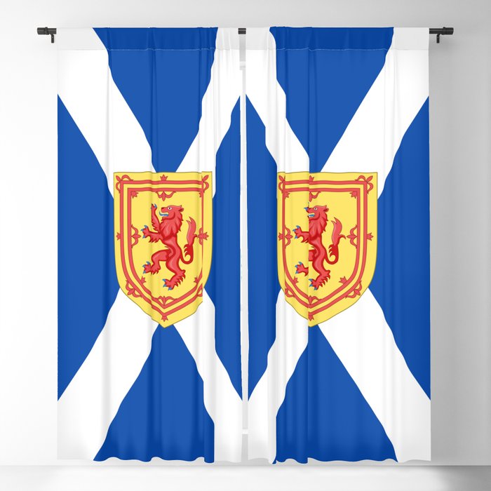 Scottish Coat of Arms Blackout Curtain